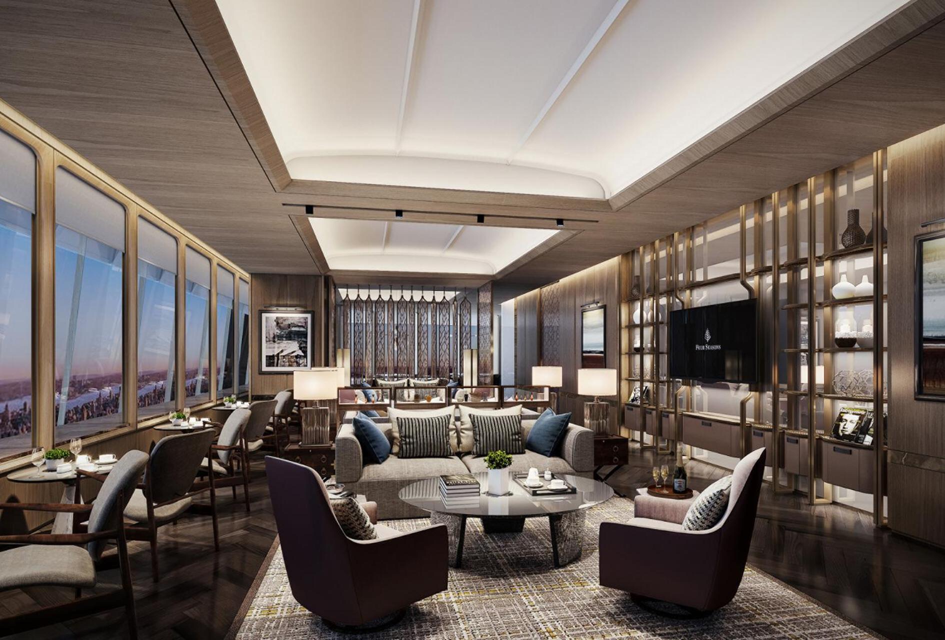 Four Seasons Hotel Dalian Exterior foto