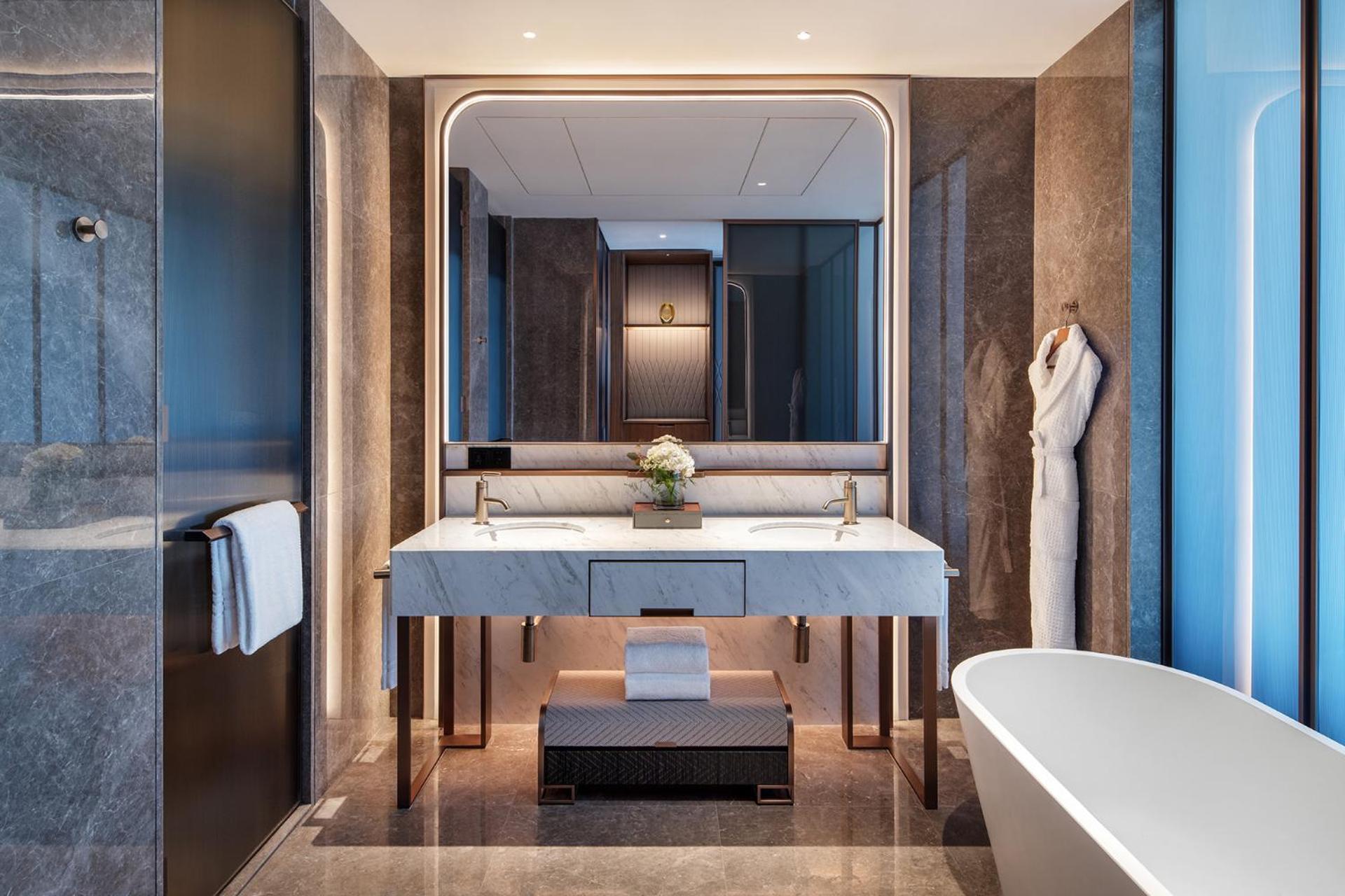 Four Seasons Hotel Dalian Exterior foto