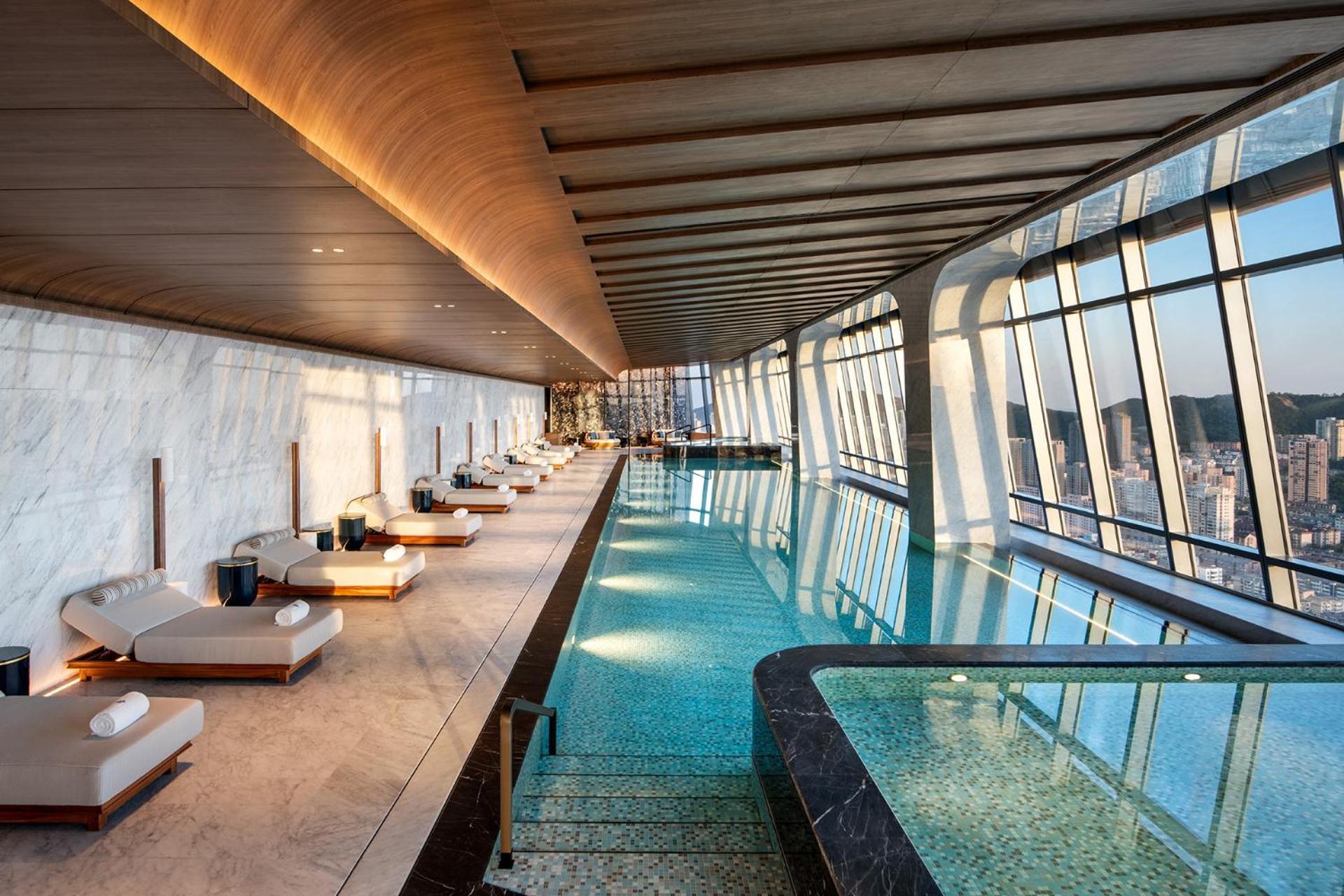 Four Seasons Hotel Dalian Exterior foto