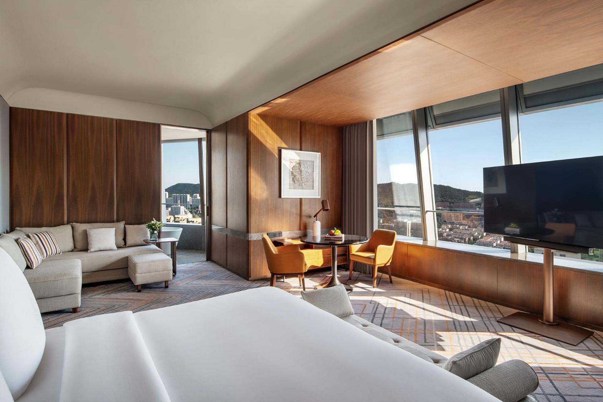 Four Seasons Hotel Dalian Exterior foto